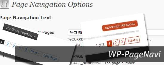wp-pagenavi wordpress plugin