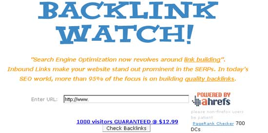 backlinkwatch tool